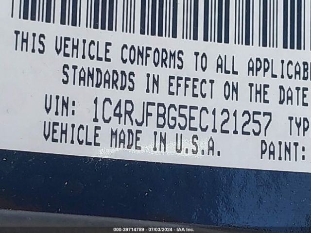 2014 JEEP GRAND CHEROKEE 1C4RJFBG5EC121257 Photo 8