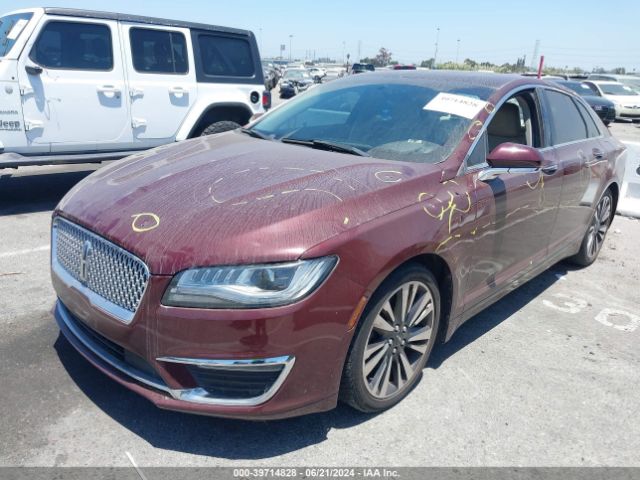 3LN6L5E91JR622478 Lincoln Mkz Reserve