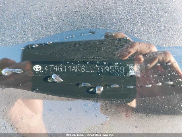 Toyota CAMRY SE 2020 4T1G11AK6LU349559 Image 8