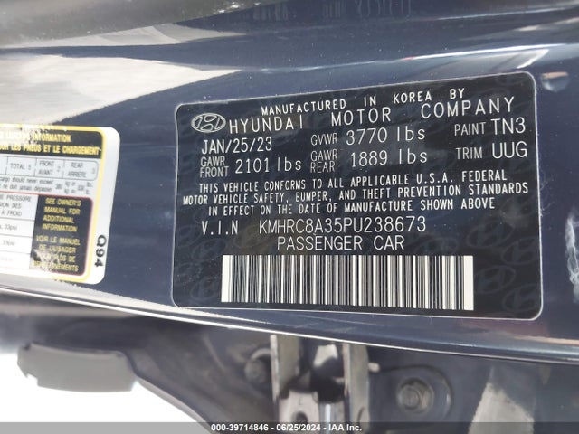 Hyundai Venue Limited 2023 KMHRC8A35PU238673 Image 9