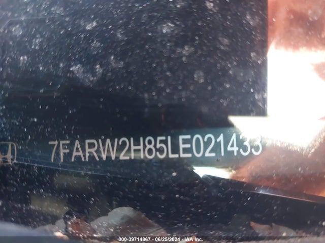 Honda Cr-v Awd Ex-l 2020 7FARW2H85LE021433 Image 16