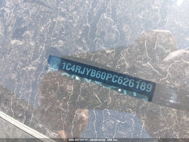 39715111 :رقم المزاد ، 1C4RJYB60PC626189 vin ، 2023 Jeep Grand Cherokee 4xe مزاد بيع