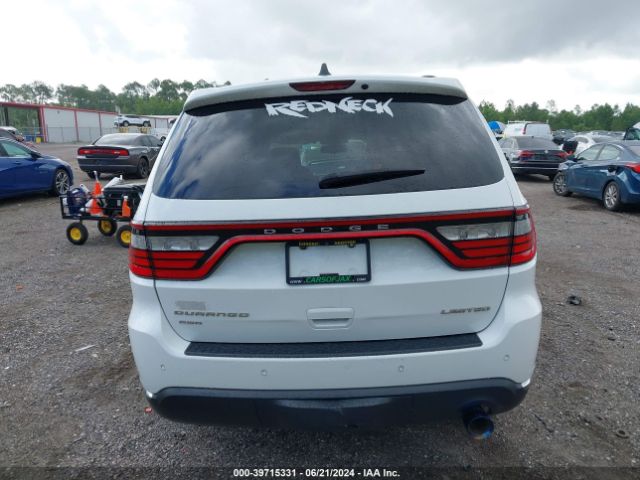 1C4RDJDGXFC947109 Dodge DURANGO LIMITED
