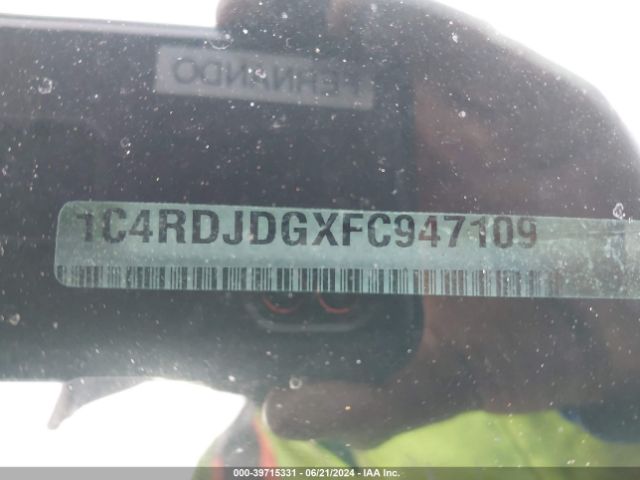 1C4RDJDGXFC947109 Dodge DURANGO LIMITED