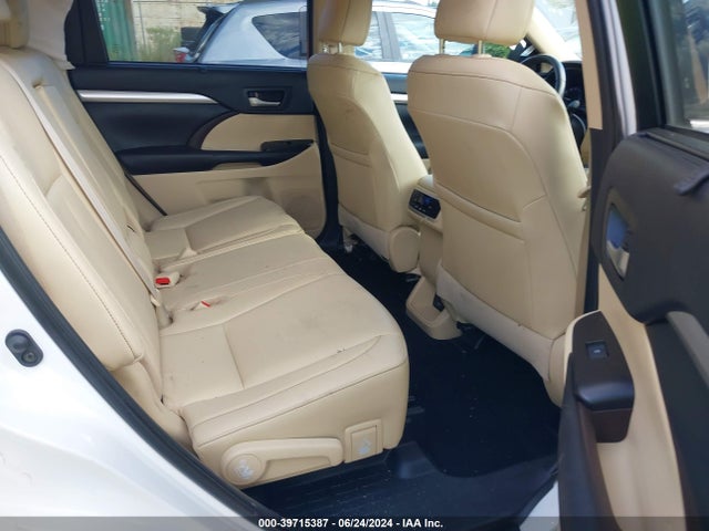 Toyota Highlander Xle 2019 5TDJZRFH4KS915624 Image 8