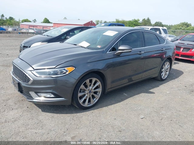 Ford Fusion Platinum 2017 3FA6P0K93HR310131 Image 2