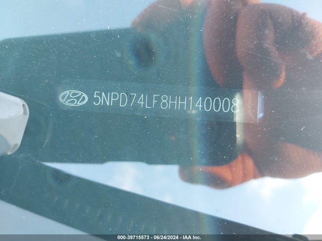 Hyundai ELANTRA SE 2017 5NPD74LF8HH140008 Image 9