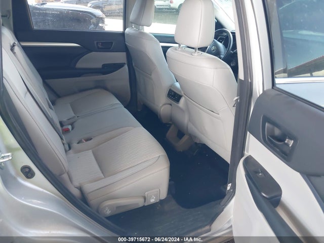 Toyota Highlander Le Plus 2018 5TDBZRFH1JS825978 Image 8