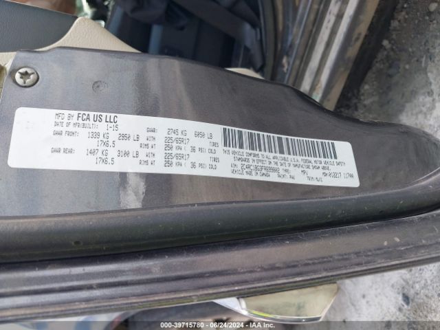 2C4RC1BG3FR699802 Chrysler Town & Country Touring
