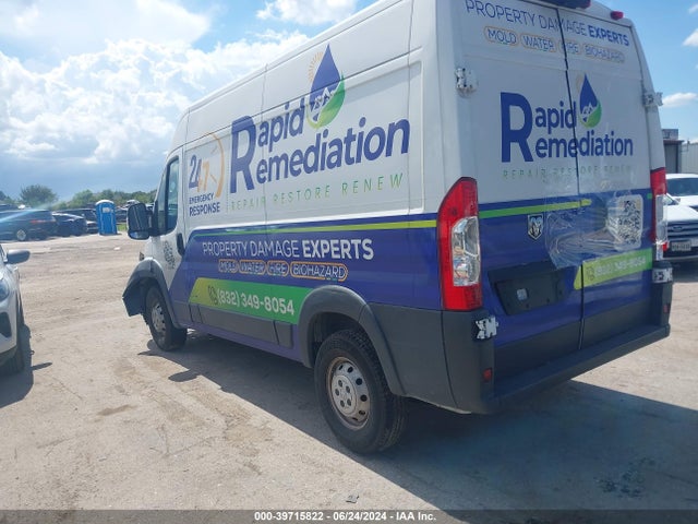 3C6TRVCG3JE147924 RAM Promaster 2500 High Roof 136 Wb