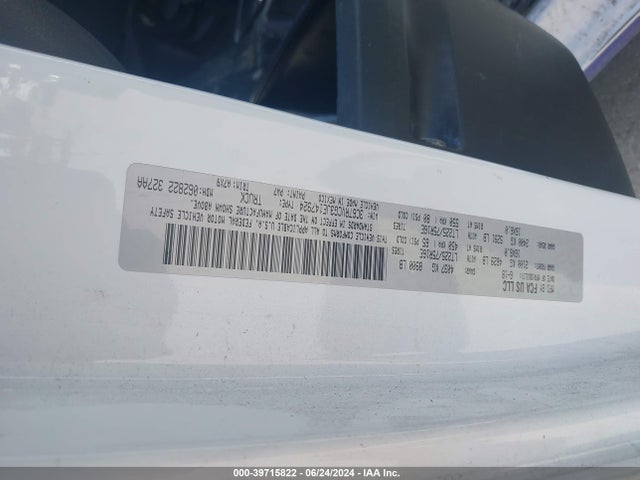 3C6TRVCG3JE147924 RAM Promaster 2500 High Roof 136 Wb