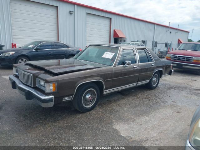 1986 MERCURY GRAND MARQUIS 2MEBP95F3GX703866 Photo 1