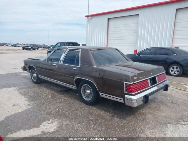 1986 MERCURY GRAND MARQUIS 2MEBP95F3GX703866 Photo 2