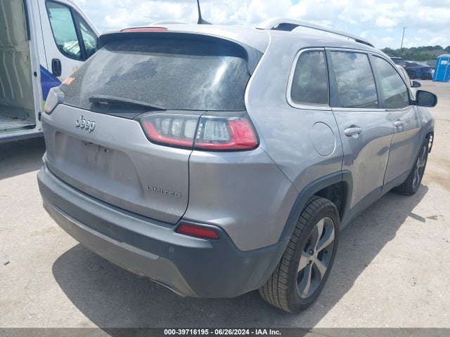 1C4PJLDN6KD148345 Jeep Cherokee Limited Fwd