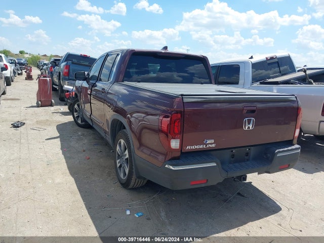 Honda Ridgeline Rtl-t 2018 5FPYK2F67JB000687 Image 3