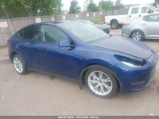 2022 TESLA MODEL Y 7SAYGDEE0NF308520 Photo 0