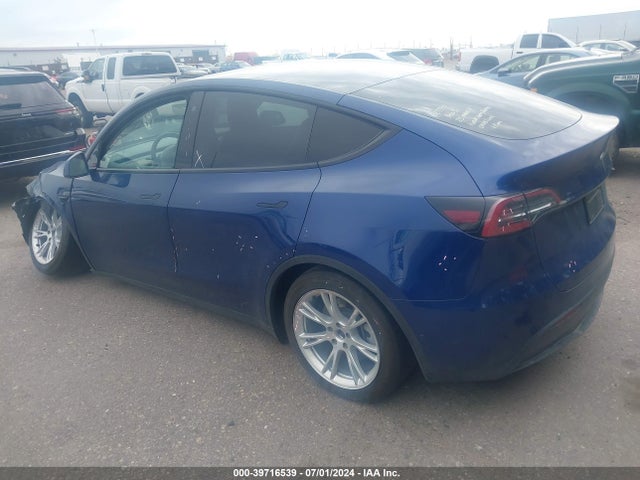 2022 TESLA MODEL Y 7SAYGDEE0NF308520 Photo 2