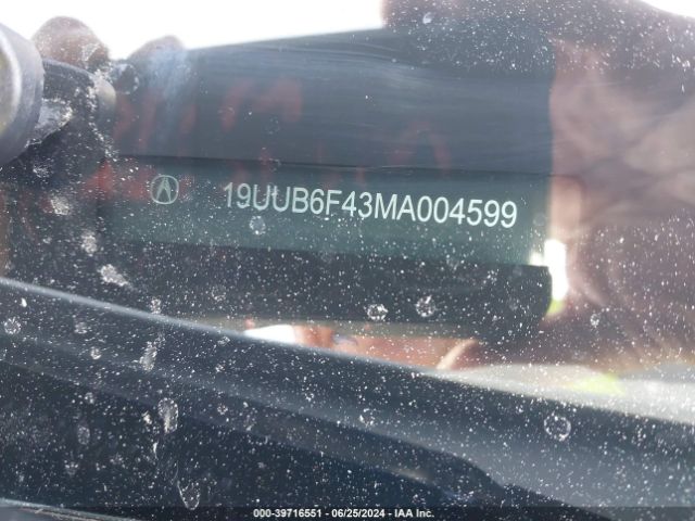19UUB6F43MA004599 Acura Tlx Technology Package