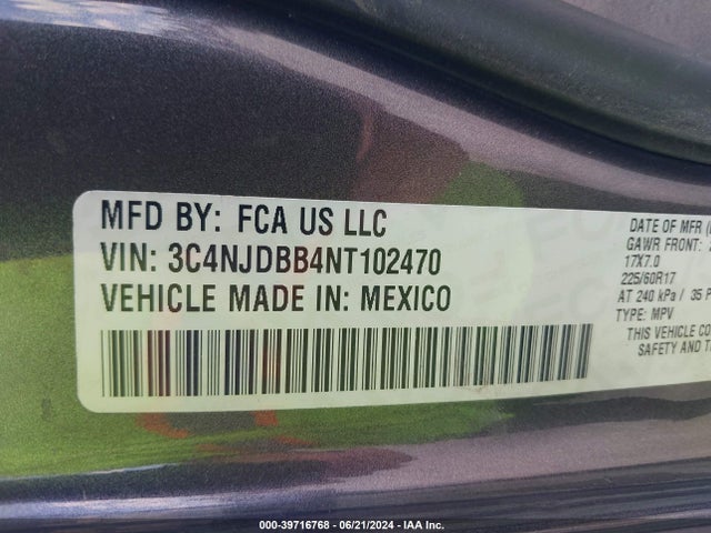 Jeep Compass Latitude 4x4 2022 3C4NJDBB4NT102470 Image 9