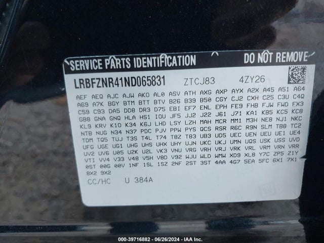 Buick Envision Fwd Essence 2022 LRBFZNR41ND065831 Image 9