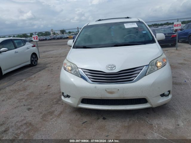 5TDYK3DC6GS751680 Toyota Sienna Xle Premium 8 Passenger