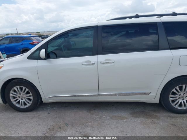 5TDYK3DC6GS751680 Toyota Sienna Xle Premium 8 Passenger
