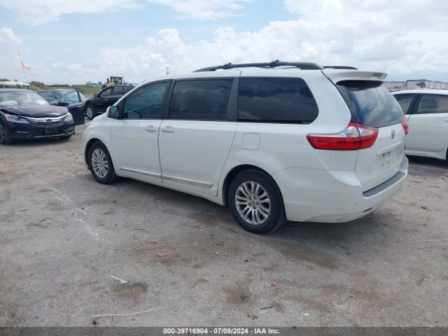 5TDYK3DC6GS751680 Toyota Sienna Xle Premium 8 Passenger