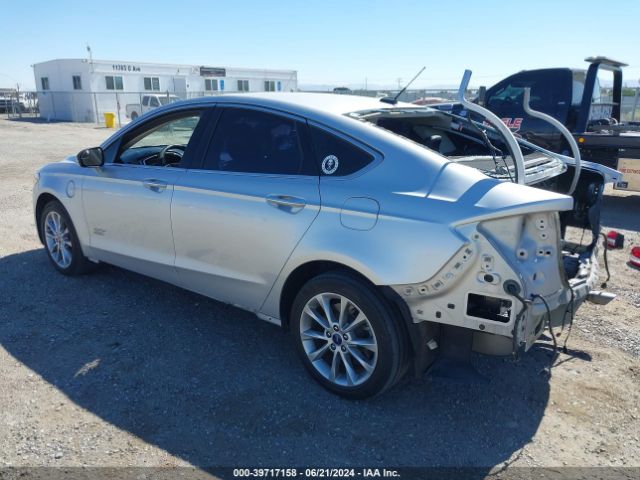 3FA6P0PU4JR110409 Ford Fusion Energi Se Luxury