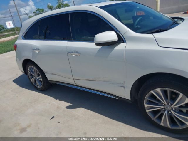5J8YD3H55JL006709 Acura Mdx Technology Package   Acurawatch Plus Pkg