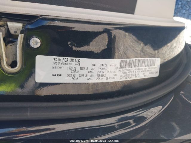 2C4RC1EG3JR312458 Chrysler Pacifica Touring L Plus