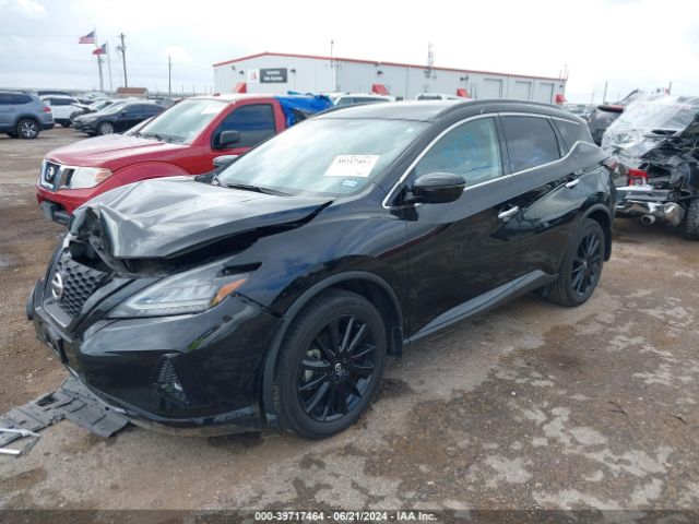 5N1AZ2BJ6NC124609 Nissan Murano Sv Fwd