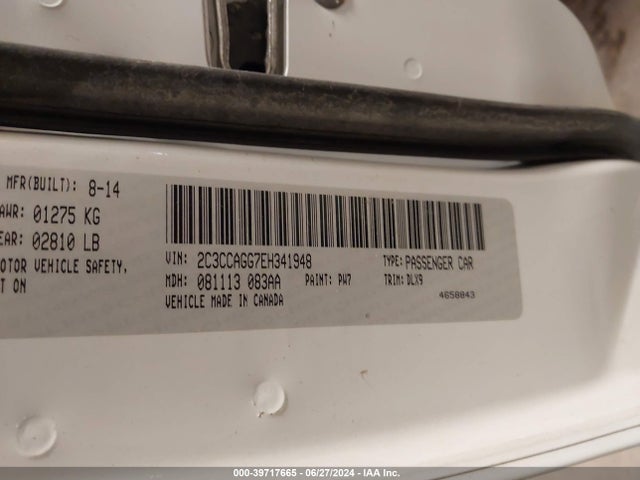 Chrysler 300 300s 2014 2C3CCAGG7EH341948 Image 9
