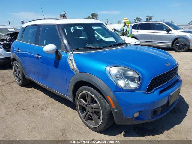 2012 MINI COOPER S COUNTRYMAN WMWZC3C5XCWL82186 Photo 0