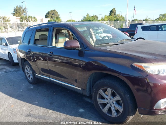 Aukcja sprzedaży 2013 Toyota Highlander Se V6, vin: 5TDBK3EH0DS217182, numer aukcji: 39717689