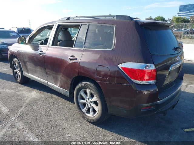 Aukcja sprzedaży 2013 Toyota Highlander Se V6, vin: 5TDBK3EH0DS217182, numer aukcji: 39717689