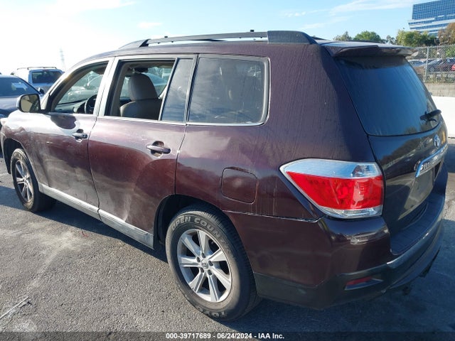 Aukcja sprzedaży 2013 Toyota Highlander Se V6, vin: 5TDBK3EH0DS217182, numer aukcji: 39717689