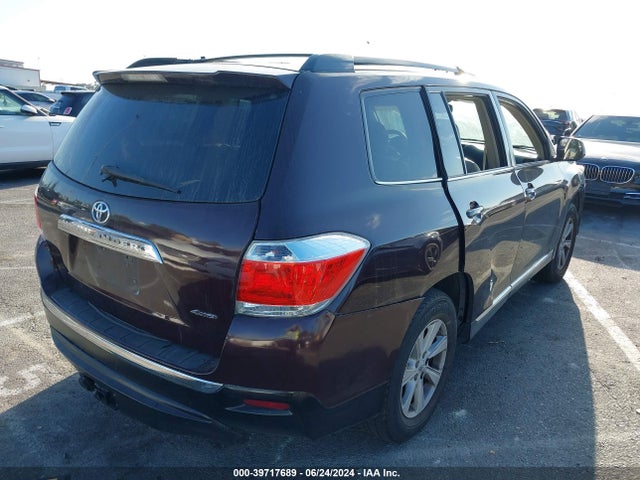 Aukcja sprzedaży 2013 Toyota Highlander Se V6, vin: 5TDBK3EH0DS217182, numer aukcji: 39717689