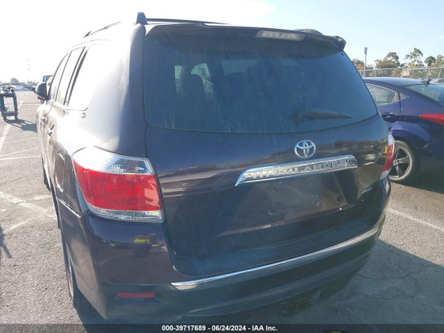 Aukcja sprzedaży 2013 Toyota Highlander Se V6, vin: 5TDBK3EH0DS217182, numer aukcji: 39717689