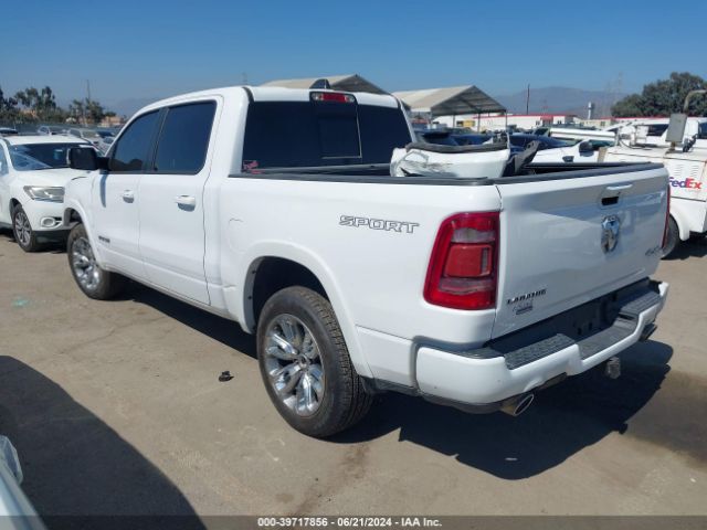 1C6SRFJT3MN664805 RAM 1500 Laramie  4x4 5'7 Box
