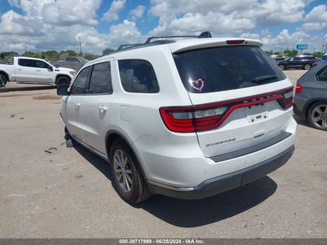 1C4RDHAG2HC709223 Dodge Durango Sxt Rwd