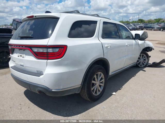 1C4RDHAG2HC709223 Dodge Durango Sxt Rwd