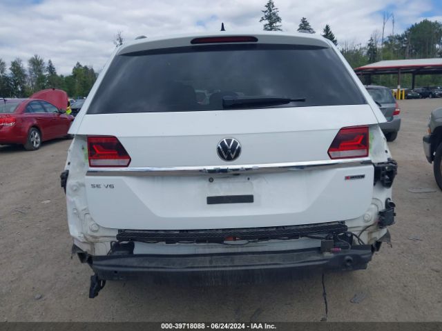 1V2HR2CA2MC584350 Volkswagen Atlas 3.6l V6 Se W/technology