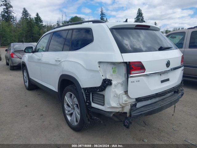 1V2HR2CA2MC584350 Volkswagen Atlas 3.6l V6 Se W/technology