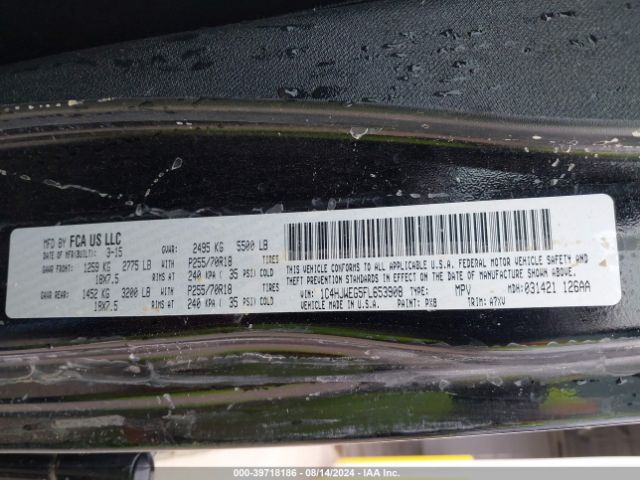 1C4HJWEG5FL653908 Jeep Wrangler Unlimited Sahara