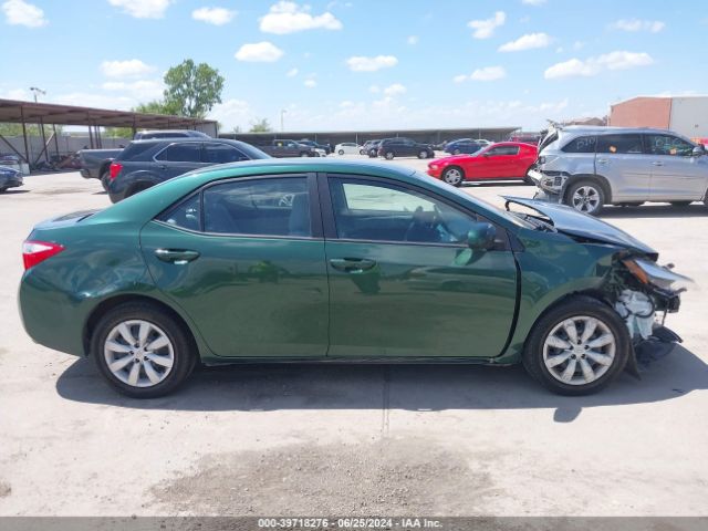 2T1BURHE6GC687275 Toyota COROLLA LE