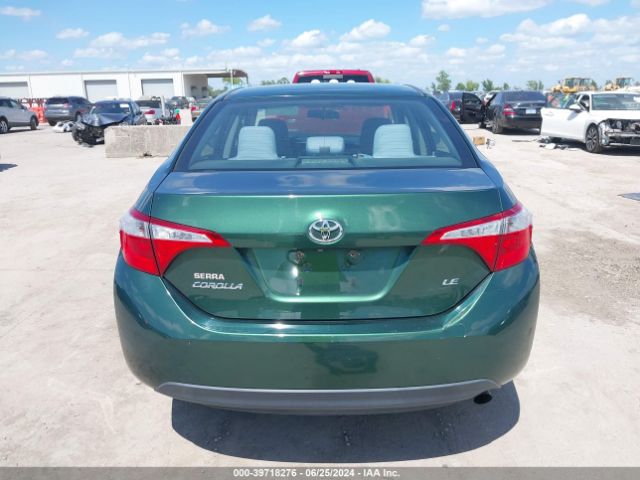 2T1BURHE6GC687275 Toyota COROLLA LE