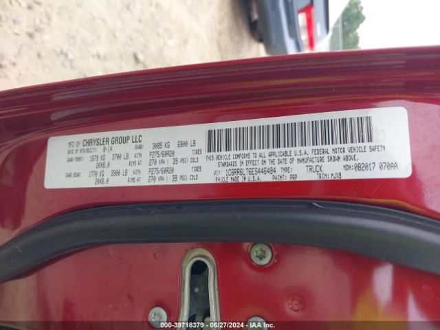 1C6RR6LT6ES446484 RAM 1500 Lone Star