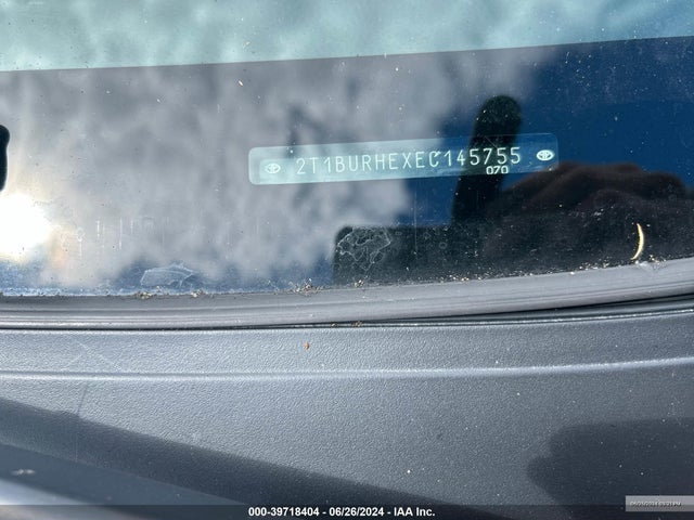 Toyota Corolla S Plus 2014 2T1BURHEXEC145755 Image 9
