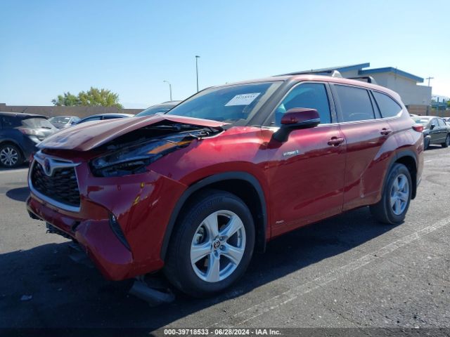 5TDBBRCH5MS024905 Toyota Highlander Hybrid Le