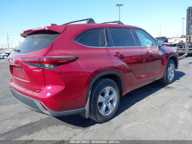 5TDBBRCH5MS024905 Toyota Highlander Hybrid Le